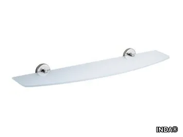 INOX - Crystal bathroom wall shelf _ INDA®