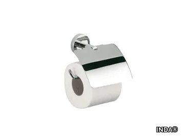 FORUM - Chromed brass toilet roll holder _ INDA®