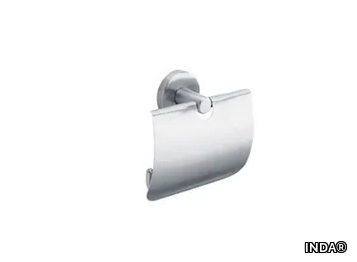 INOX - Stainless steel toilet roll holder _ INDA®