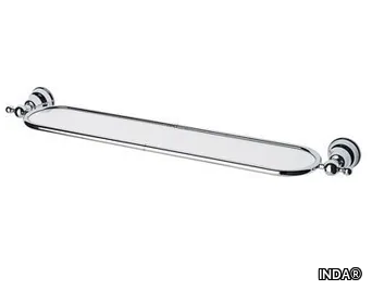 RAFFAELLA - Glass bathroom wall shelf _ INDA®