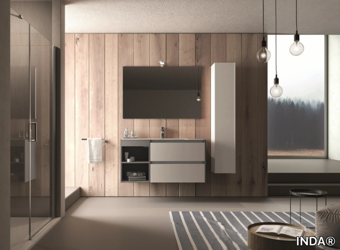 METROPOLE - Sectional vanity unit _ INDA®