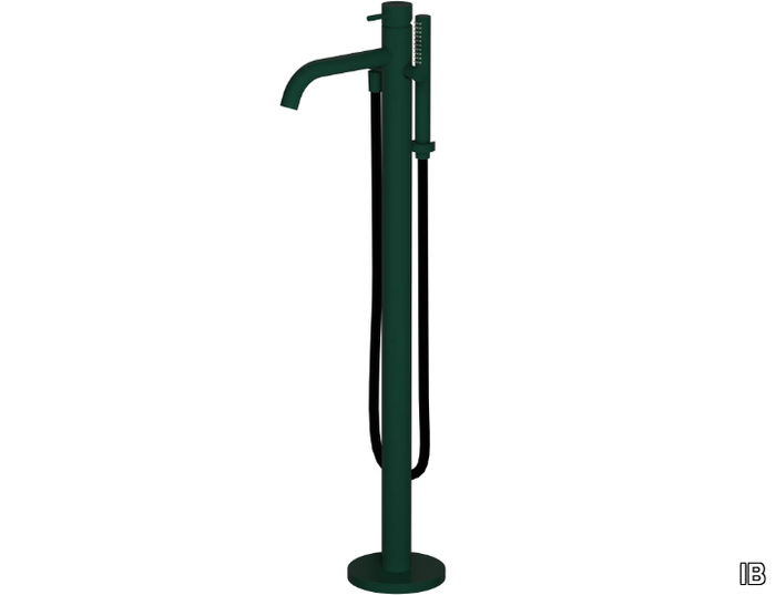 COLORE ECO399 - Floor standing single handle bathtub mixer with hand shower _ IB