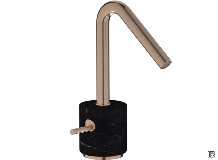 MARMO MR200 - Countertop marble washbasin mixer _ IB