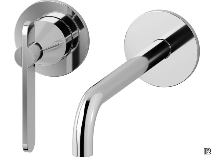 SOHO EOH407 - Wall-mounted washbasin mixer with pop up waste _ IB