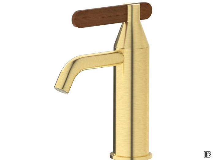 SOHO WOOD OL200 - Countertop washbasin mixer with automatic pop-up waste _ IB