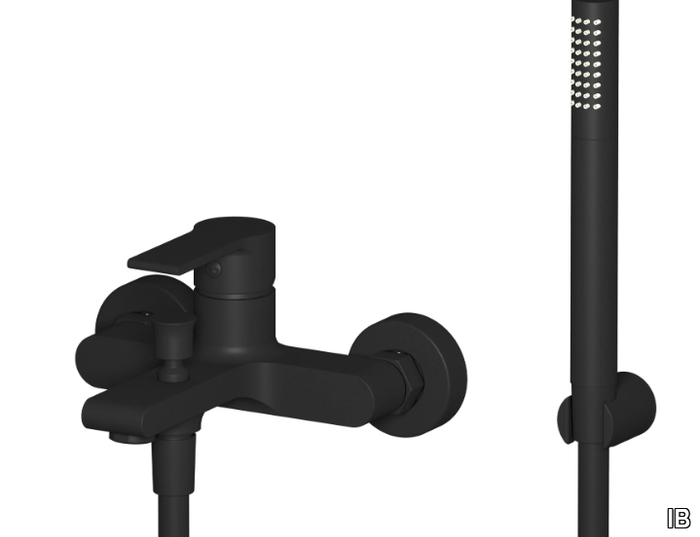 WHYNOT? WN250 - Wall-mounted external bathtub mixer with hand shower _ IB