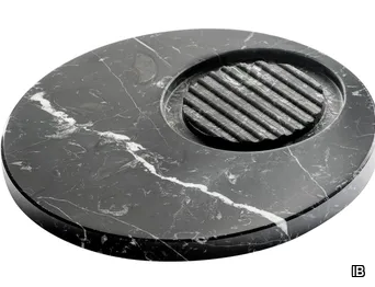 MARMO MR001_2 - Countertop Nero Marquina marble soap dish _ IB