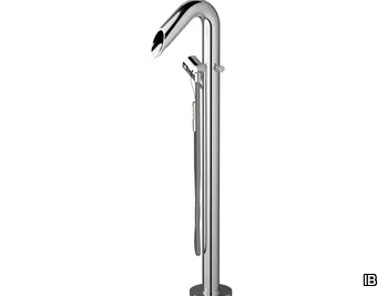 ONLY ONE EOO399 - Floor standing 1 hole bathtub mixer with hand shower _ IB