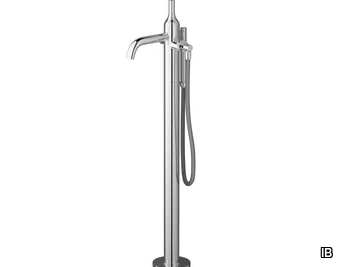 BATLÒ EBI399 - Floor standing bathtub mixer with hand shower _ IB