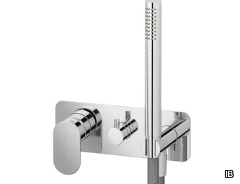 K2 EK2313 - 3 hole shower mixer with hand shower _ IB