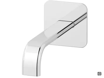 SUPERBOX SB327_22 - Wall-mounted spout with plate _ IB