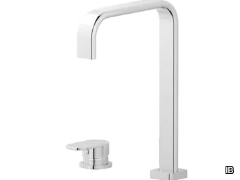 SUPERBOX SB394 - Single handle countertop washbasin mixer with automatic pop-up waste _ IB