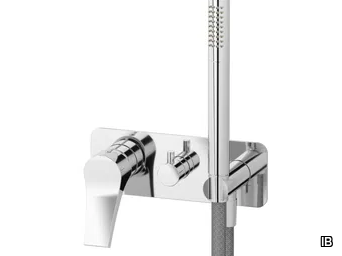 TWITTER ETW313 - 3 hole single handle shower mixer with hand shower _ IB