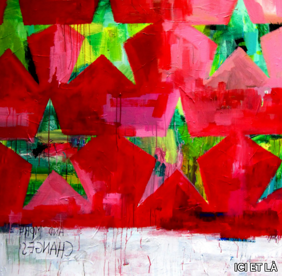 ESTRELLAS - Acrylic on canvas _ ICI ET LÀ