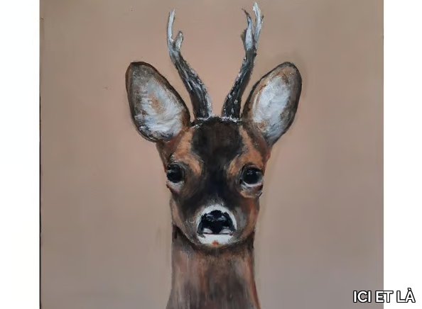 DEER - Contemporary style Painting _ ICI ET LÀ