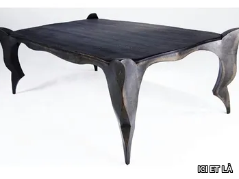 GOTHIC - Rectangular steel table _ ICI ET LÀ