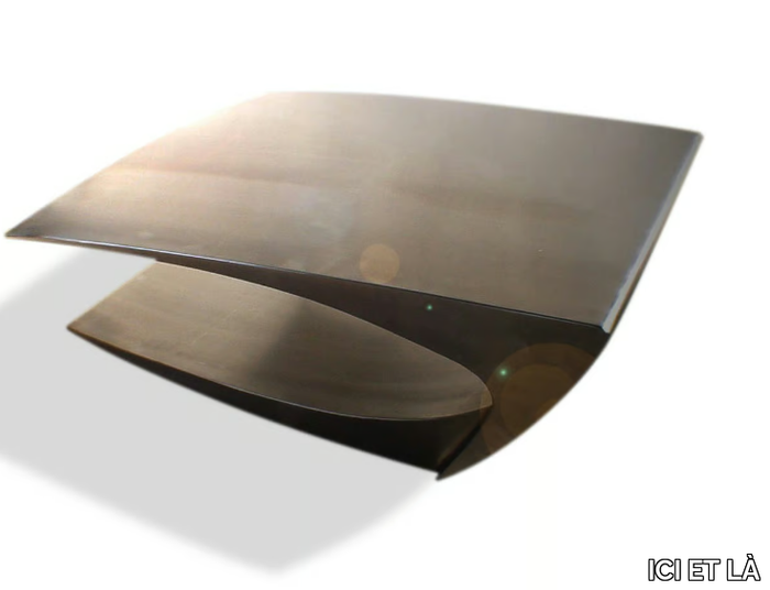 UNFLAT - Stainless steel coffee table _ ICI ET LÀ