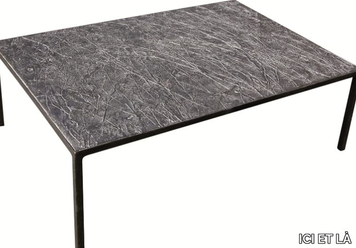 EMPREINTES - Low rectangular coffee table _ ICI ET LÀ