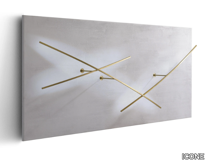 ALBATROS - LED brass wall lamp _ ICONE