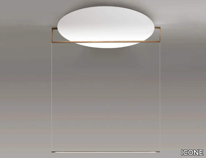 ESSENZA - LED dimmable aluminium pendant lamp _ ICONE