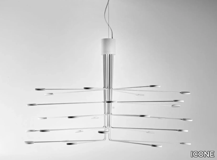 ARBOR - LED swivel metal pendant lamp _ ICONE