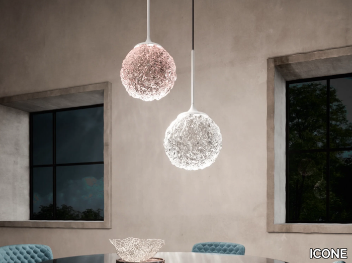 CRISTALGLOB - LED Murano glass pendant lamp _ ICONE