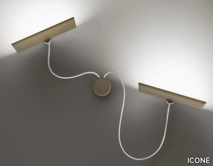 GIÙUP - LED adjustable aluminium wall lamp _ ICONE