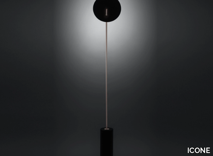 LUÀ - LED aluminium floor lamp with dimmer _ ICONE