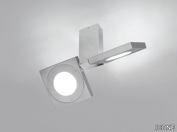 MIX - LED adjustable aluminium ceiling lamp _ ICONE