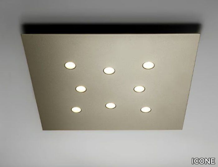 POP - LED metal ceiling light _ ICONE