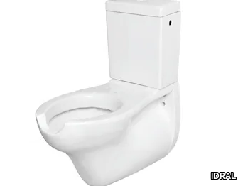 EASY 10282 - Close coupled wall-hung toilet for disabled _ IDRAL