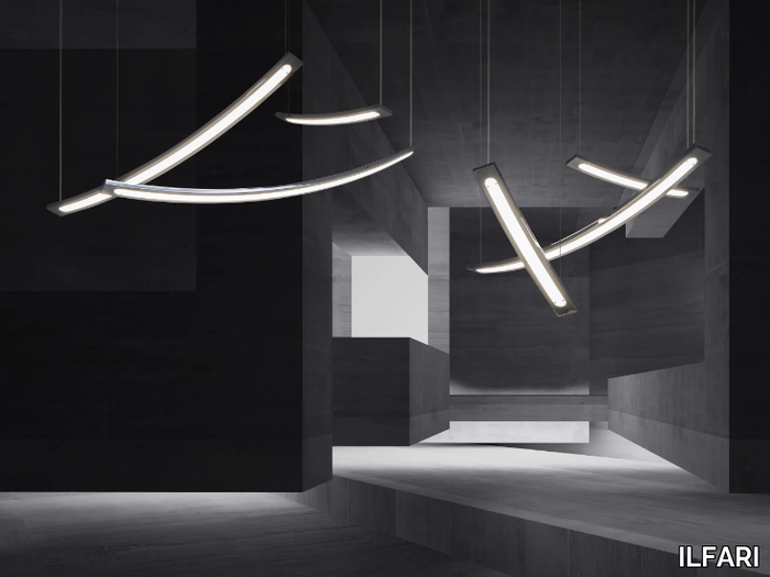 OUT OF LINE H1 XL - LED metal pendant lamp _ ILFARI