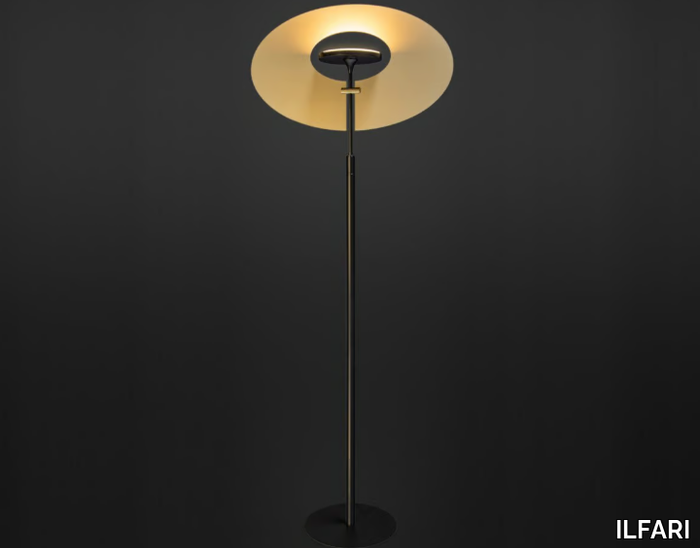 EYE IN THE SKY F1 - LED Anodized aluminium floor lamp _ ILFARI