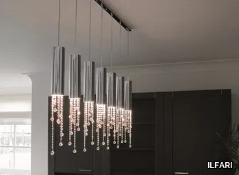 SEXY CRYSTALS H7 - Metal pendant lamp with crystals _ ILFARI