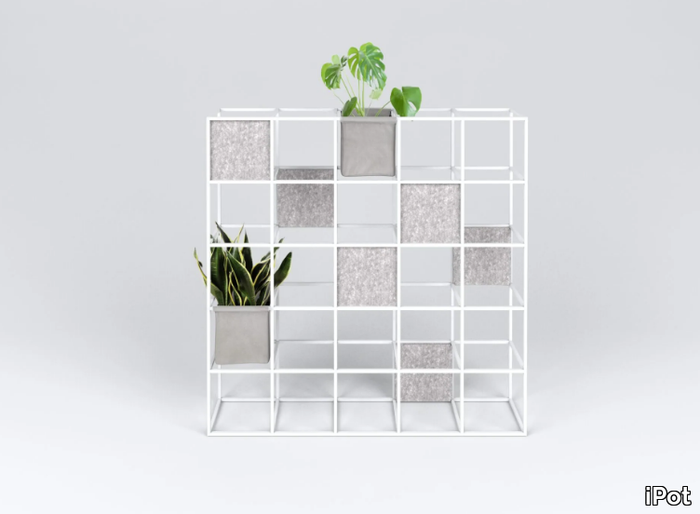 IPOT 05/I - Sectional aluminium bookcase _ iPot