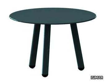 CORSICA - Powder coated steel garden side table _ ISIMAR