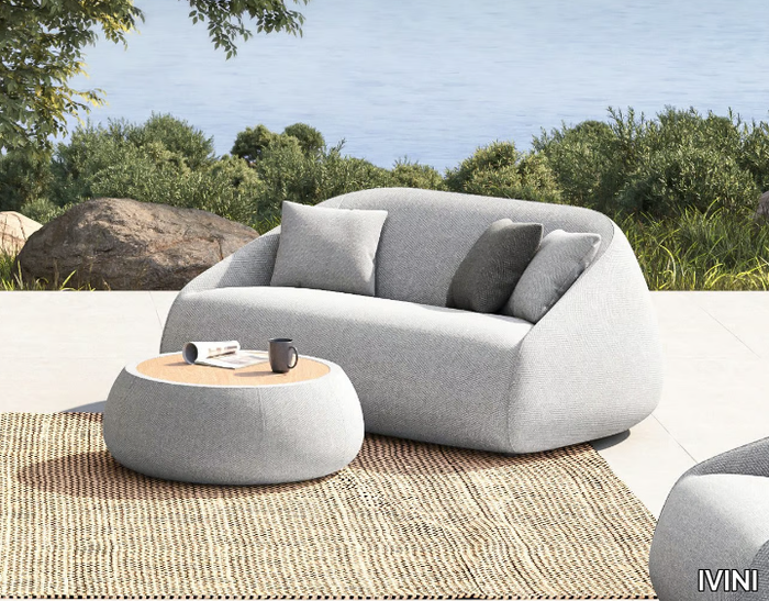 VIGO 91326L - 2 seater Sunbrella® fabric garden sofa _ IVINI