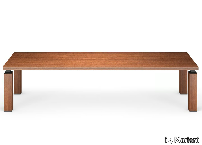 ARES - Rectangular wood veneer meeting table _ i 4 Mariani