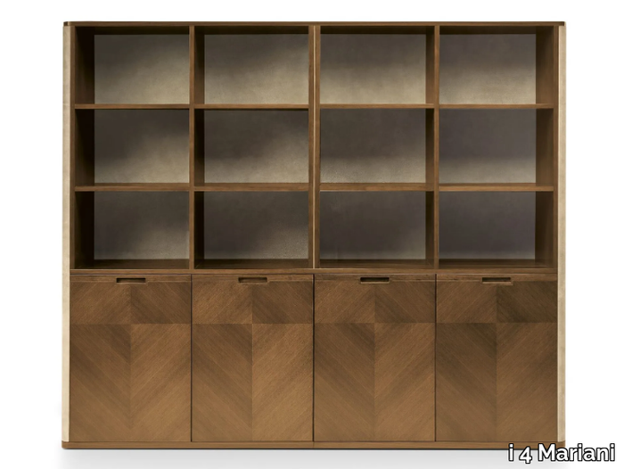 AVATAR - Tall open wooden office shelving _ i 4 Mariani