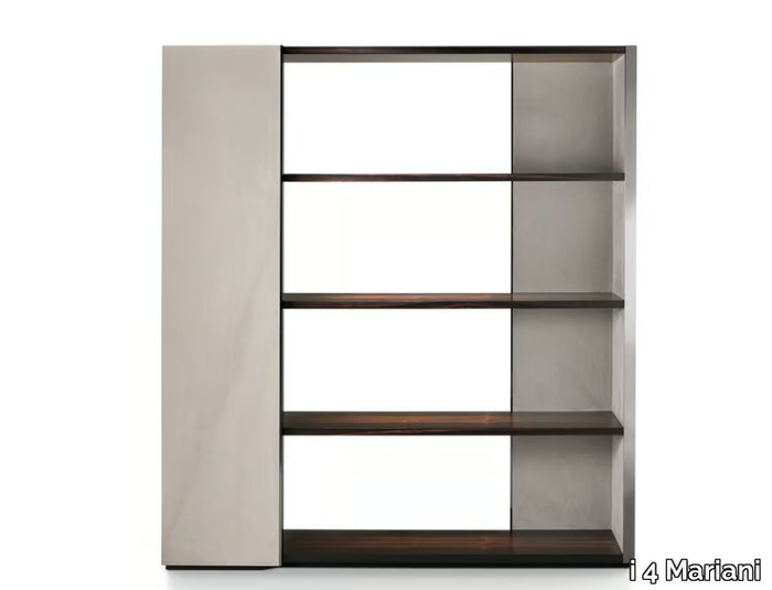 ELLE - Double-sided freestanding wooden bookcase _ i 4 Mariani