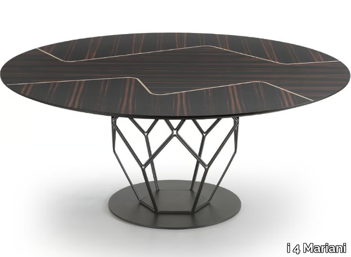 ESA - Round wooden table _ i 4 Mariani