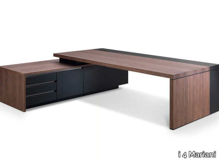 KEFA - Rectangular executive desk with drawers _ i 4 Mariani