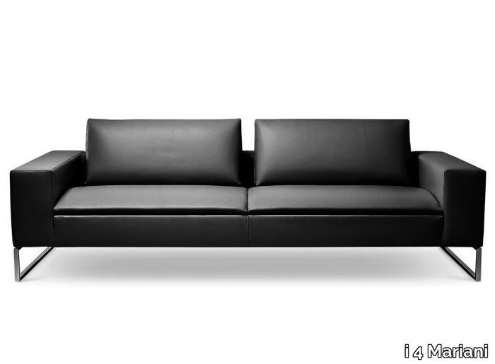 KUBICO - Sled base leather sofa _ i 4 Mariani