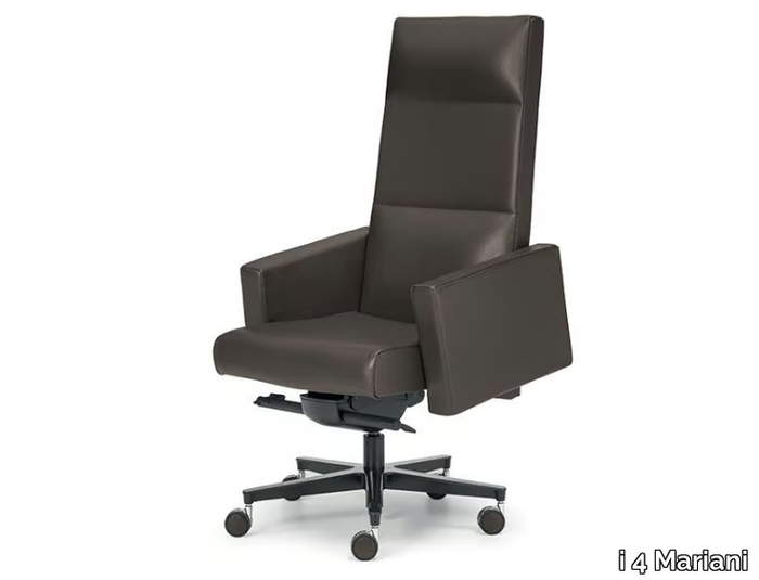 INCA - High-back swivel leather executive chair _ i 4 Mariani