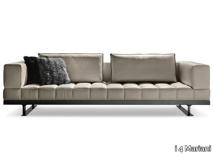 INSULA - 3 seater leather sofa _ i 4 Mariani