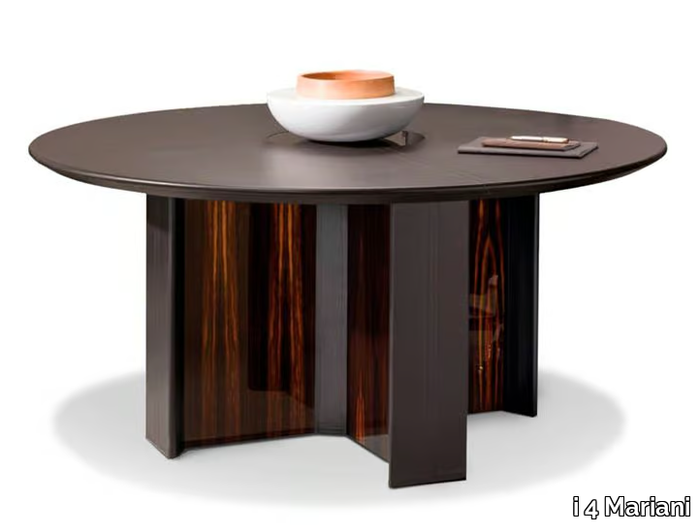 METEORA - Round wooden meeting table _ i 4 Mariani