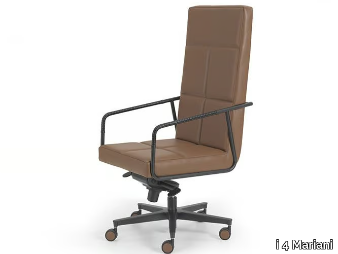 PABLO - Swivel high-back leather executive chair _ i 4 Mariani