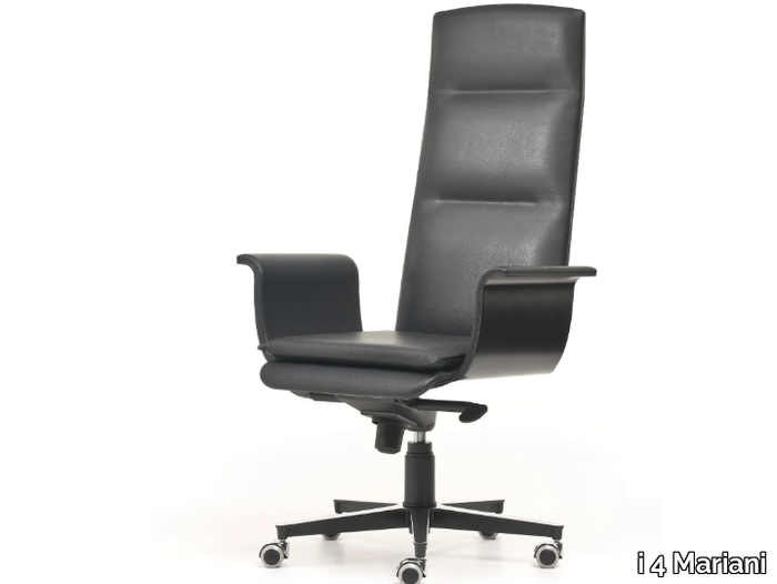 WING - Swivel high-back leather executive chair _ i 4 Mariani