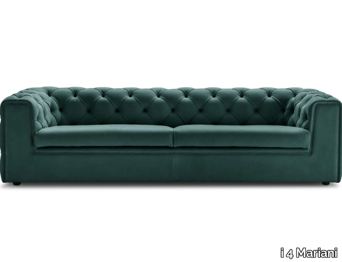 TUDOR - Tufted leather sofa _ i 4 Mariani