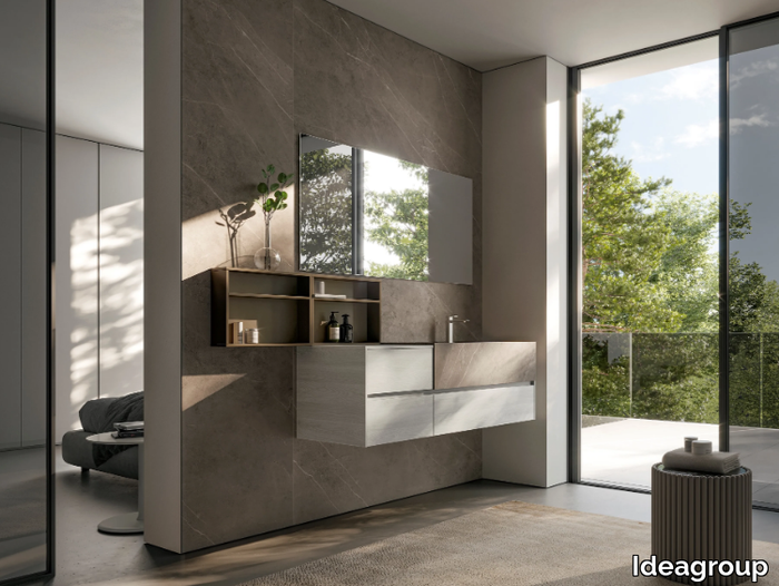 NYÙ 16 - Wall-mounted vanity unit _ Ideagroup